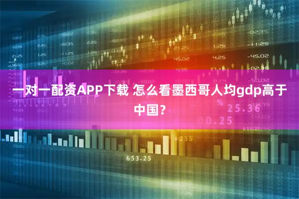 一对一配资APP下载 怎么看墨西哥人均gdp高于中国？